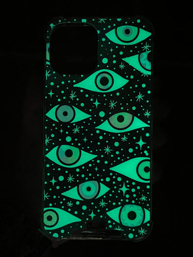 Case Night Eyes - fluorescente