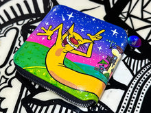 Cartera Catdog pintada a mano