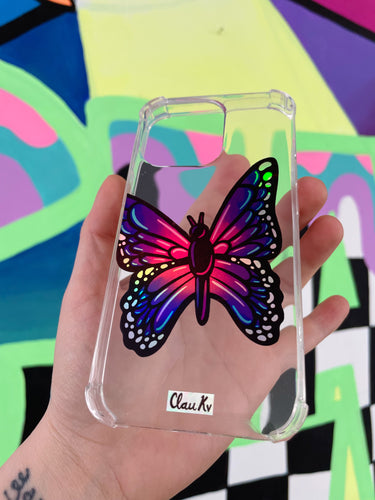 Pink Butterfly Case