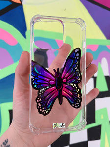 Pink Butterfly Case