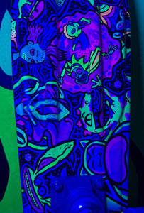 90s Aliens Penny board 22” hand painted