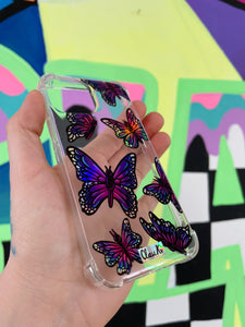Pink Butterflies Case (iPhone 13 Mini)