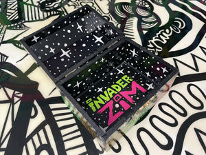 Hand Painted Invader Zim iPhone Wallet