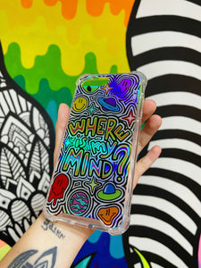 Case Where is my mind B&amp;W Holographic