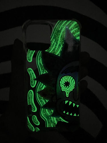 Case Another World (iPhone 12 / 12 Pro) Fluorescente