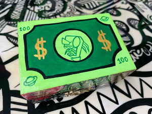 Invader Zim hand painted chest